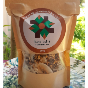 Granola de coco, damascos e chia – 300g
