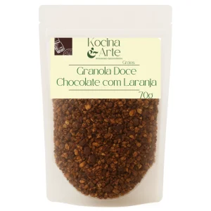 Granola Doce de Chocolate com Laranja 70g