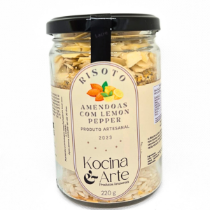 Risoto de Amêndoas com Lemon Pepper 210g