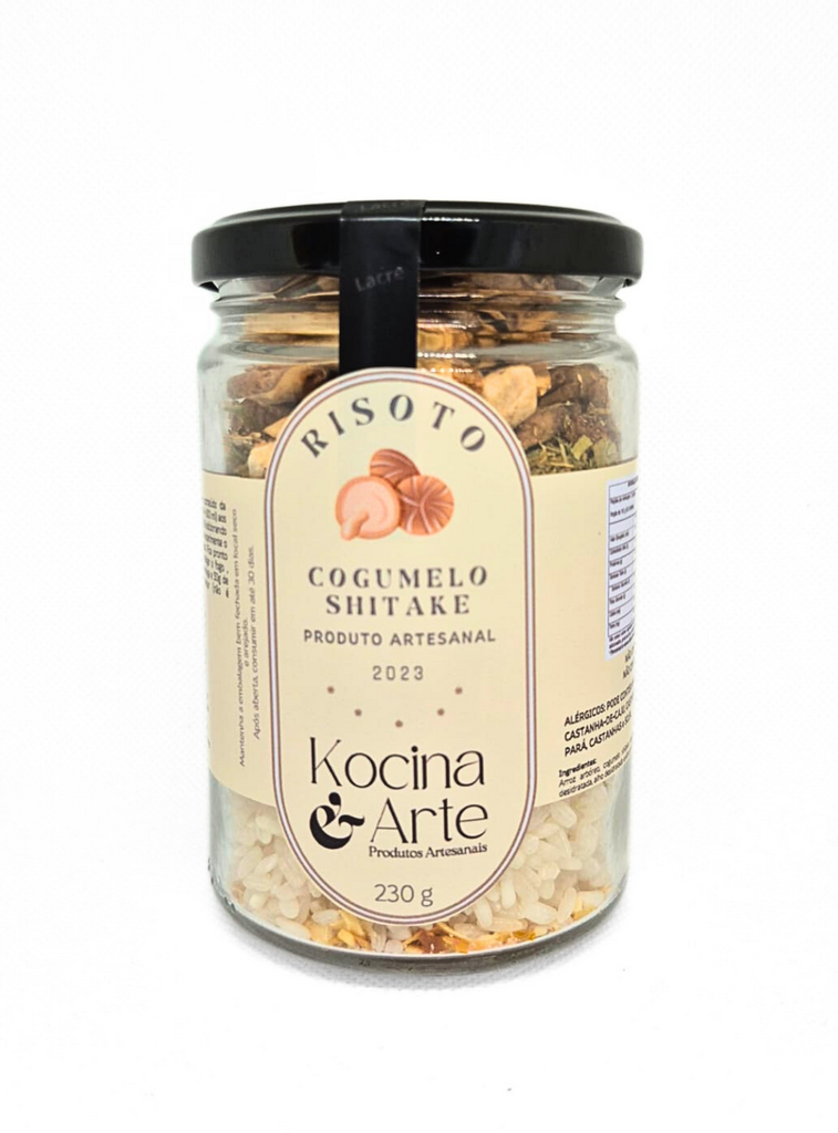 Risoto de Cogumelo Shitake 230g