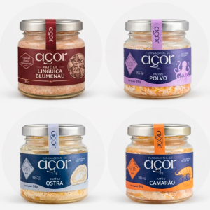 Kit Açor 4 Patês Artesanais