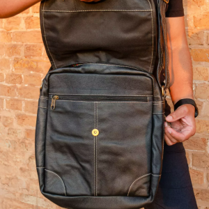 Bolsa Pasta Carteiro Executiva Couro Legítimo