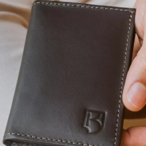 Porta Cartão Vert Lapel RFID – Café