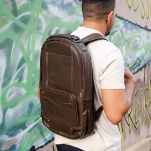 Mochila Executiva Notebook Compass – Café