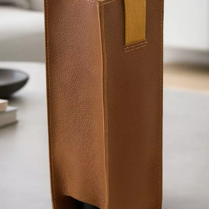 Porta Vinho Wine Bag Couro Legítimo