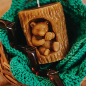 Vela de cera de abelha