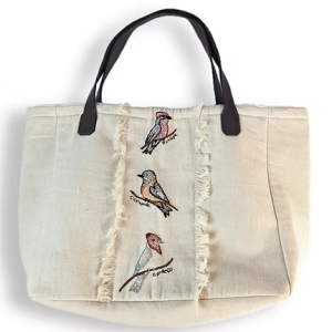 Bolsa Bordana + Artesol – 35×40 bordada à mão