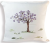Capa de almofada Ipê Roxo – 45×45 bordada à mão