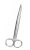 Tesoura Cirúrgica Curva Romba Fina 17cm Aço Inox – Walmur