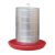 Comedouro Aves 15kg Tub.metal Base Plástica